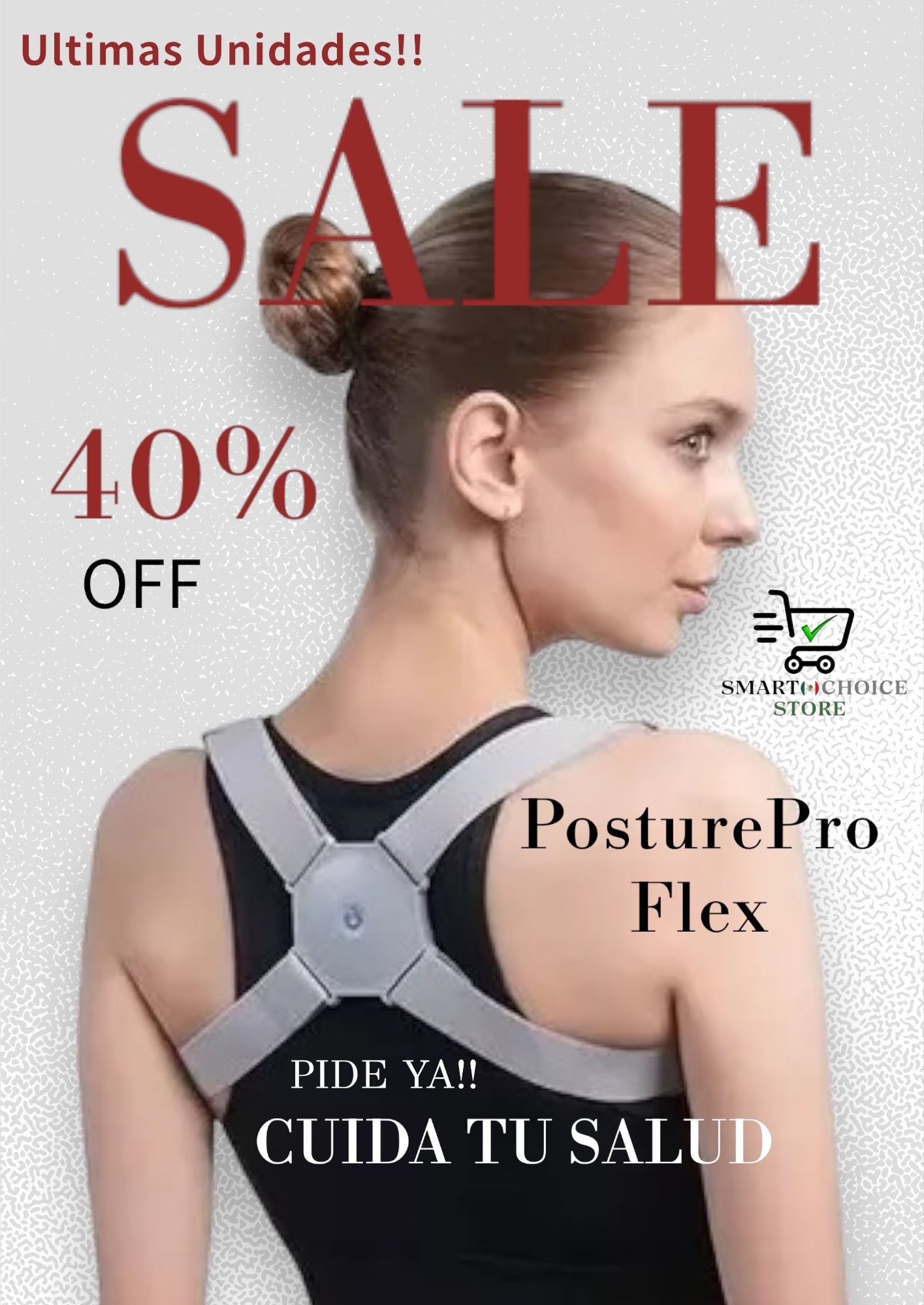 PosturePro Flex - Corrector de Postura Inteligente