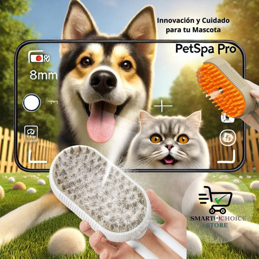 PetSpa Pro Cepillo 3 en 1: Innovación y Cuidado para tu Mascota