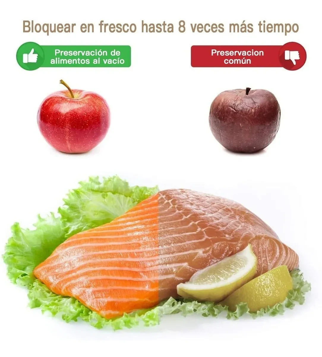VacuFresh Pro: Conservación Alimentaria Avanzada + 10 bolsas Gratis