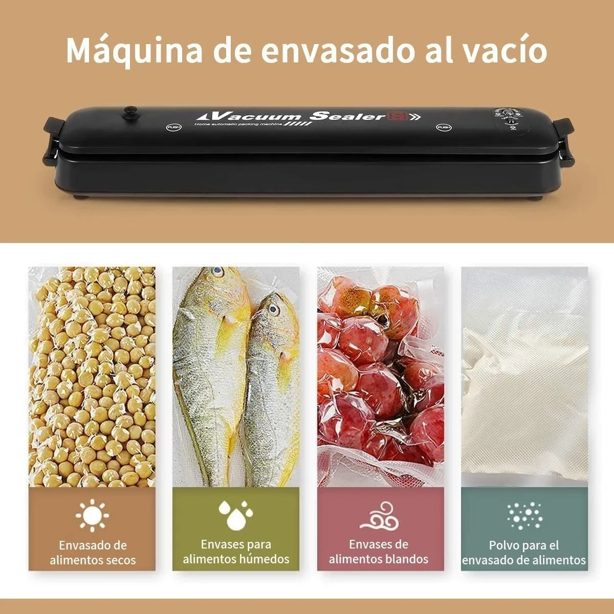 VacuFresh Pro: Conservación Alimentaria Avanzada + 10 bolsas Gratis